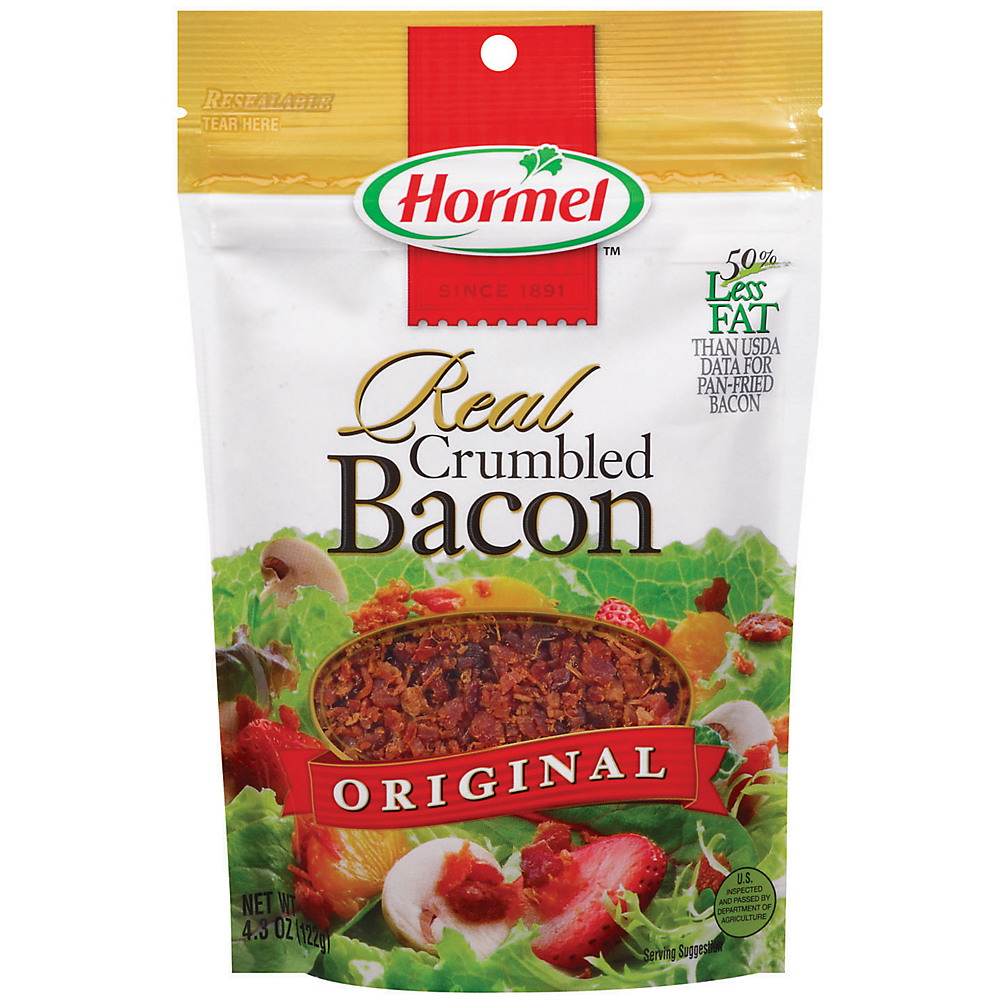 Calories in Hormel Original Real Crumbled Bacon, 4.3 oz