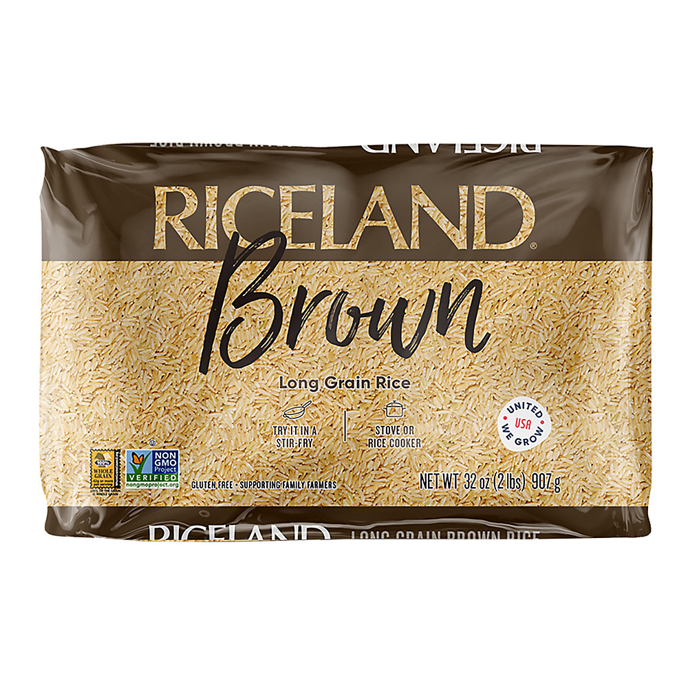 Calories in Riceland Extra Long Grain Brown Rice, 2 lb
