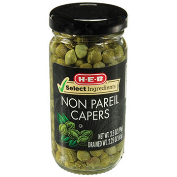 H-E-B Non-Pareil Capers, 2.25 oz