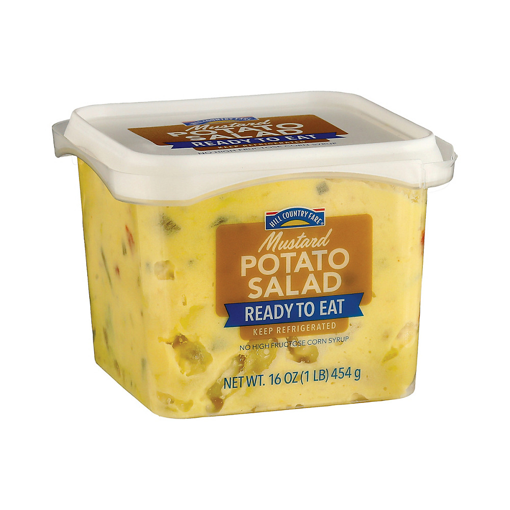 Calories in Hill Country Fare Mustard Potato Salad, 1 lb