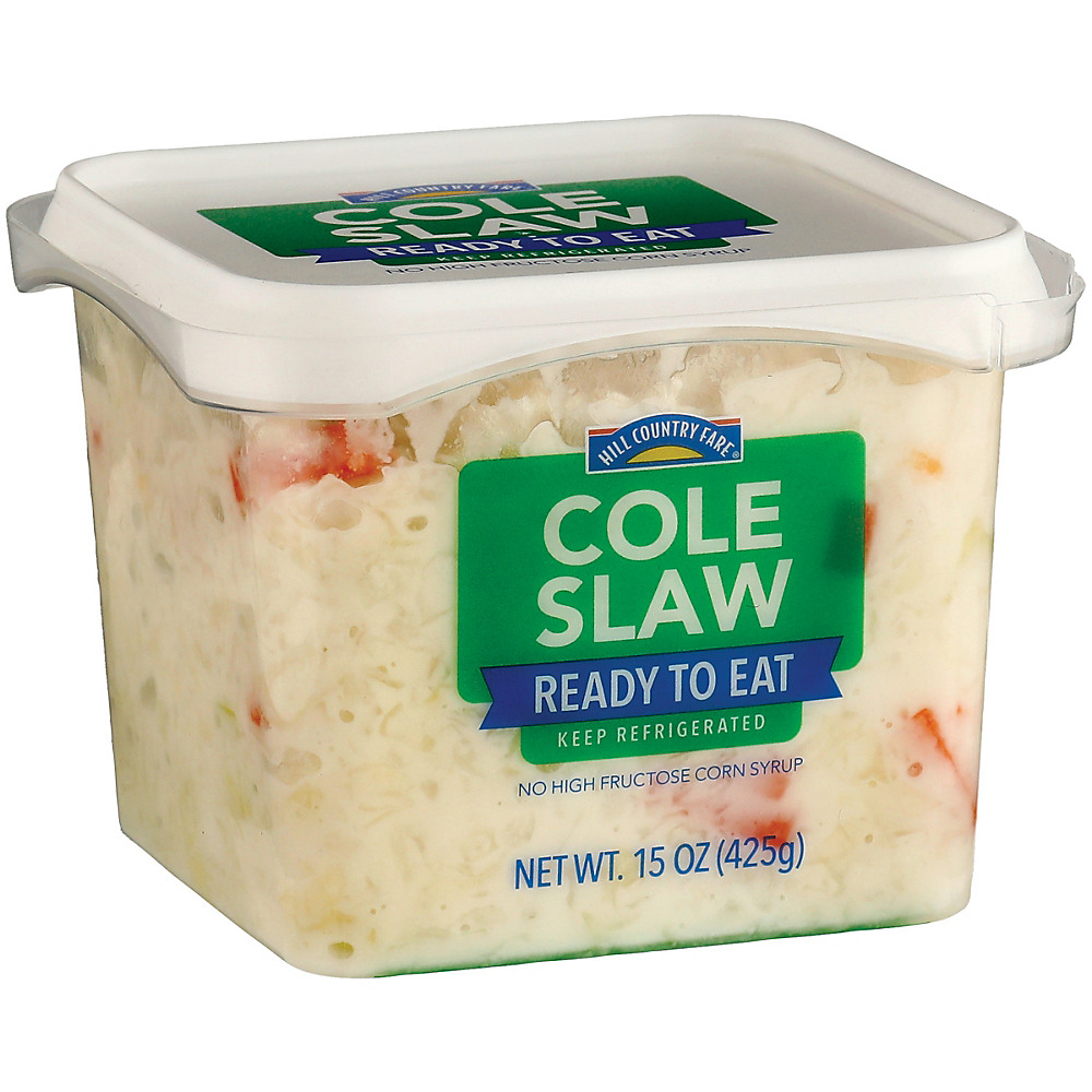 Calories in Hill Country Fare Classic Coleslaw, 15 oz
