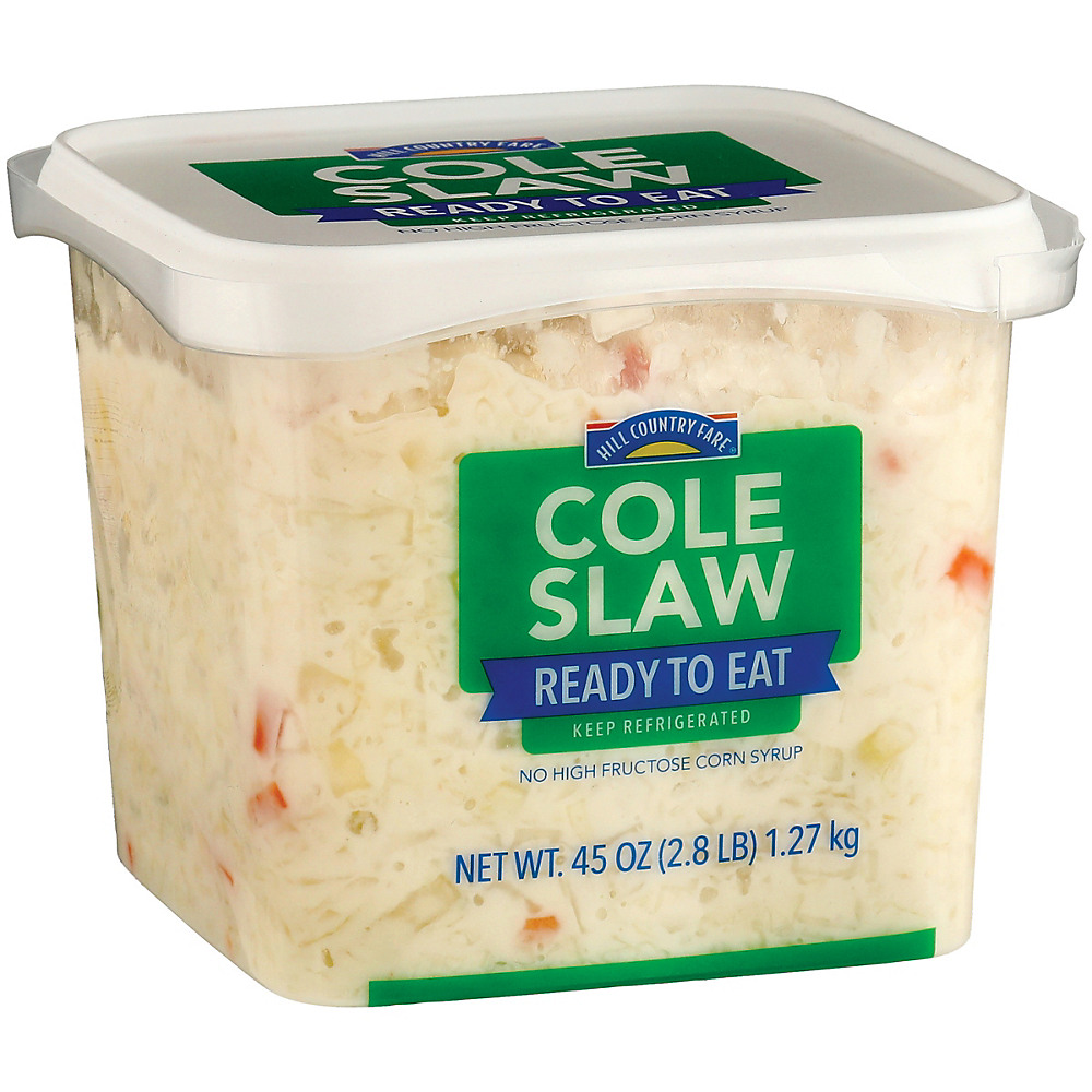 Calories in Hill Country Fare Classic Coleslaw, 45 oz