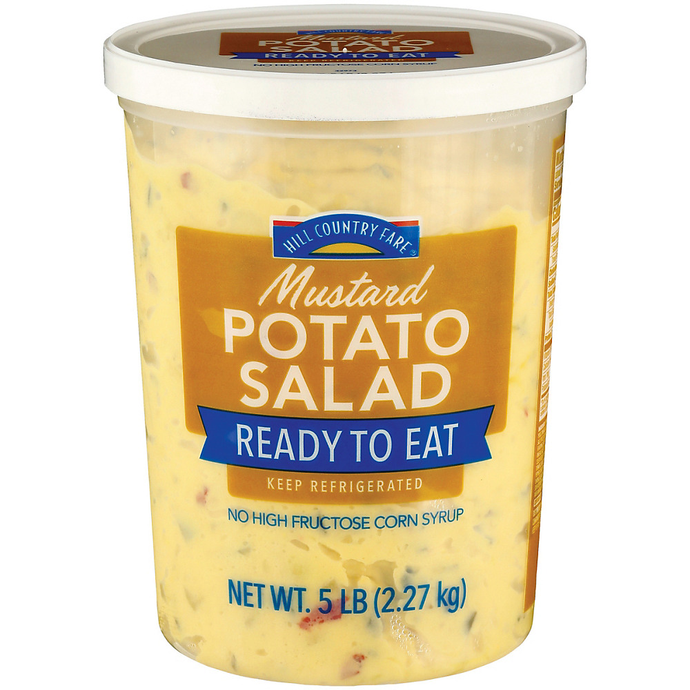 Calories in Hill Country Fare Mustard Potato Salad, 5 lb