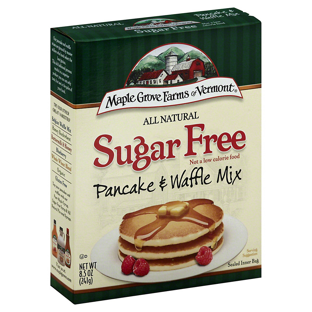 Calories in Maple Grove Farms Farms of Vermont Sugar Free Pancake & Waffle Mix, 8.5 oz