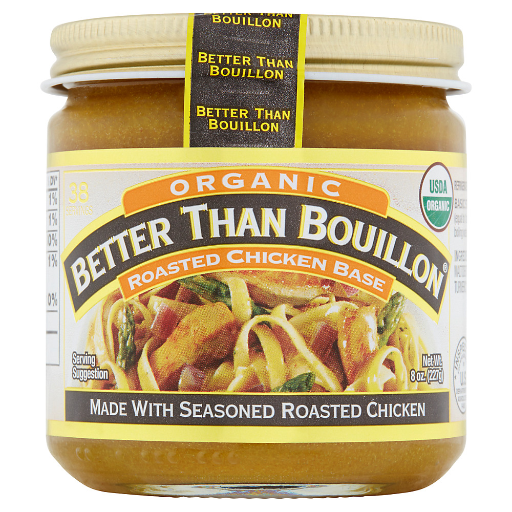 Calories in Better Than Bouillon Organic Roasted Chicken Base, 8 oz