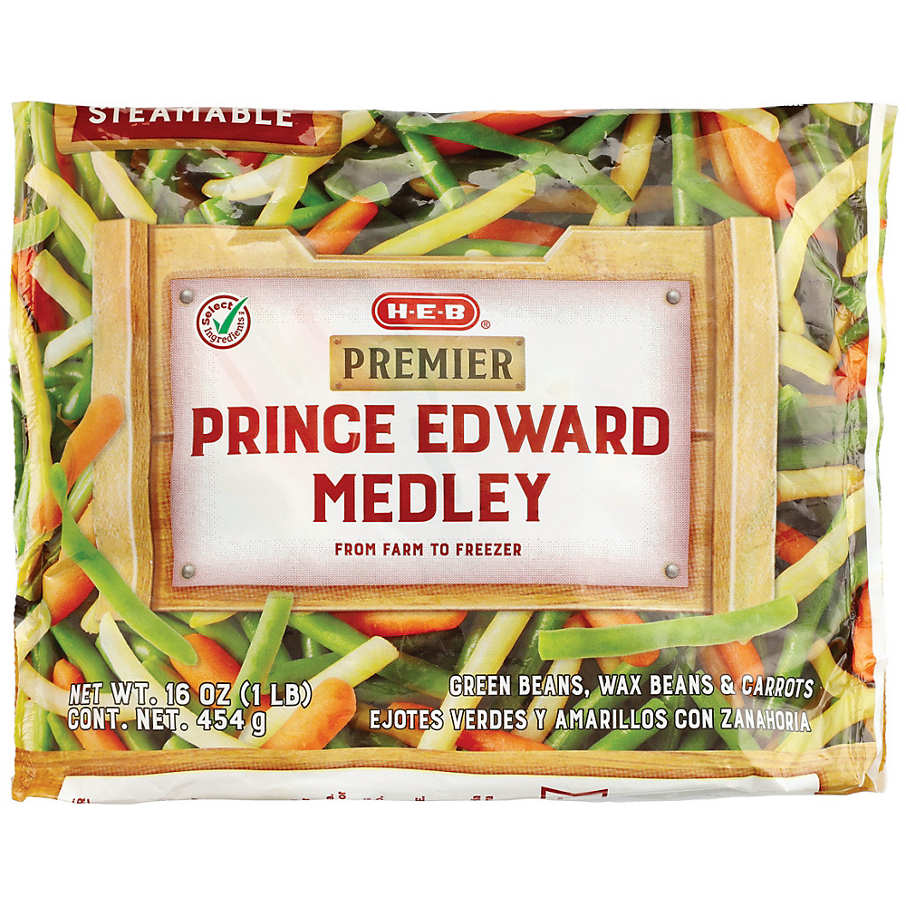 Calories in H-E-B Premier Steamable Prince Edward Medley, 16 oz