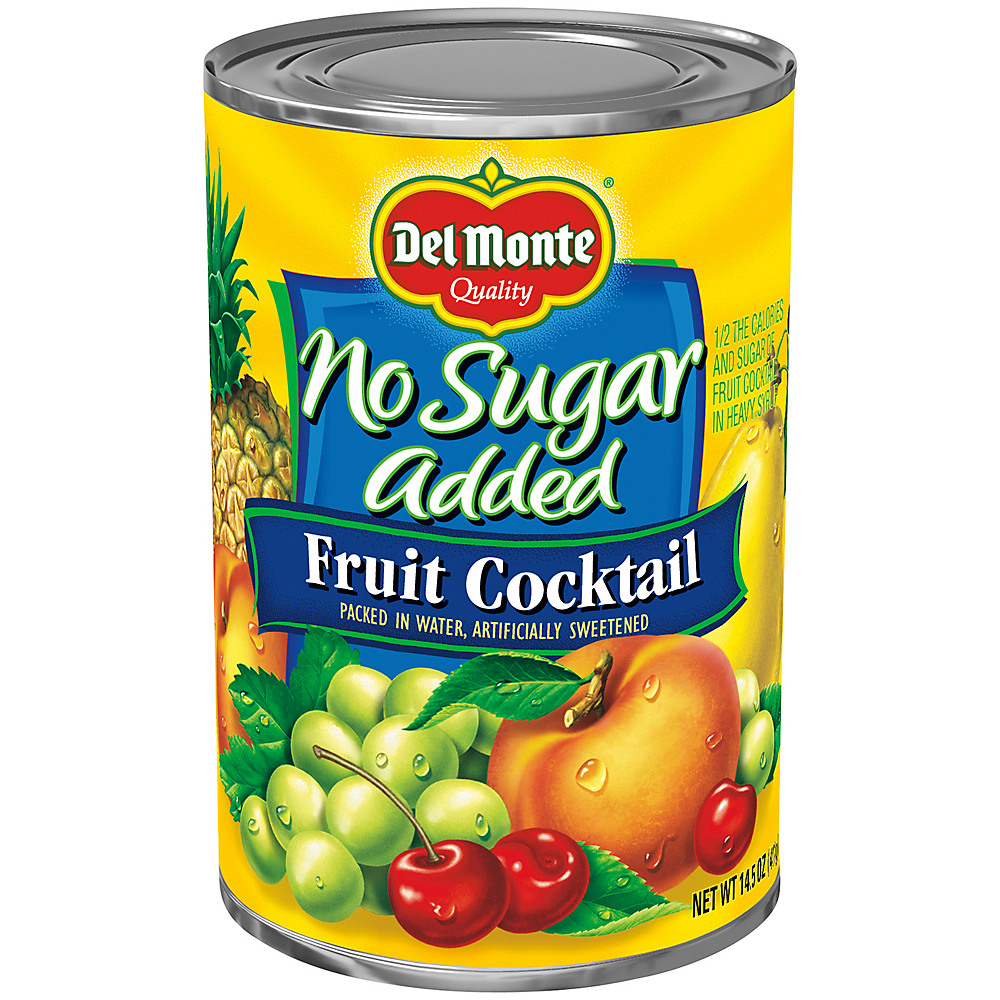 Calories in Del Monte No Sugar Added Fruit Cocktail, 14.5 oz