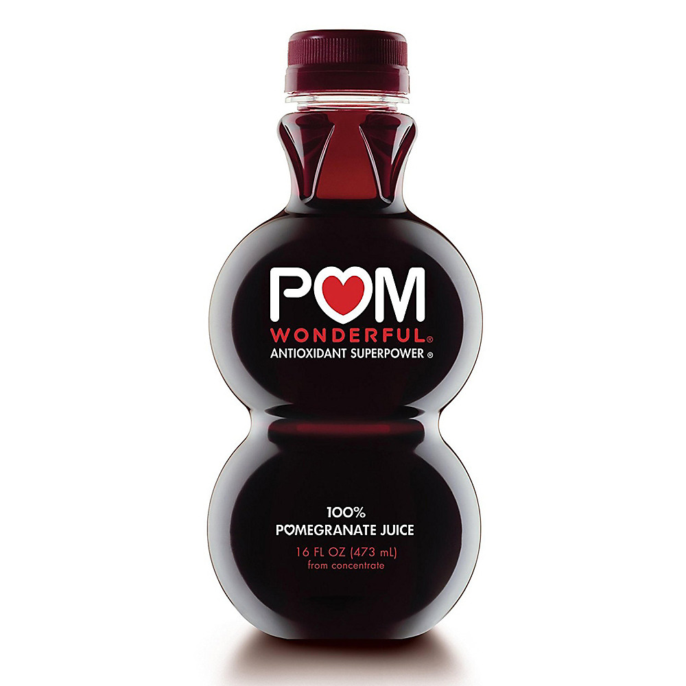 Calories in Pom Wonderful 100% Pomegranate Juice, 16 oz