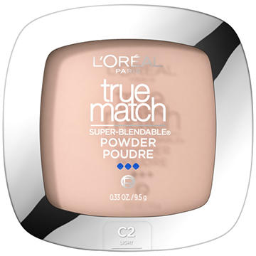 L'Oréal Paris True Match Super-Blendable Oil Free Makeup Powder Natural Ivory, 0.33 oz