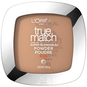 L'Oréal Paris True Match Super-Blendable Oil Free Makeup Powder Honey Beige, 0.33 oz