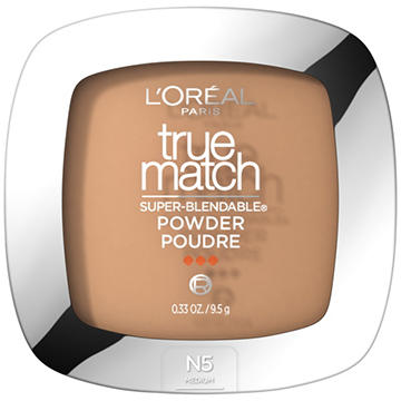 L'Oréal Paris True Match Super-Blendable Oil Free Makeup Powder True Beige, 0.33 oz