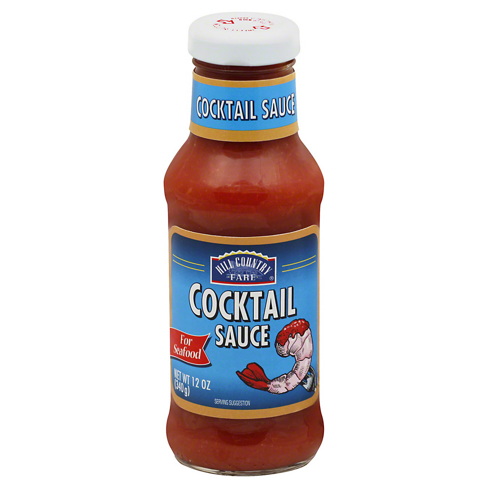 Calories in Hill Country Fare Cocktail Sauce, 12 oz