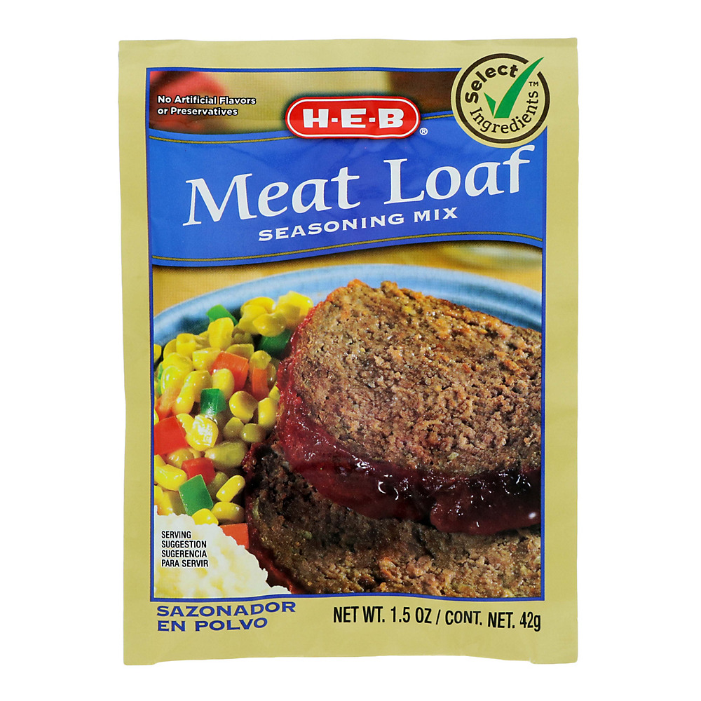 Calories in H-E-B Select Ingredients Meat Loaf Seasoning Mix, 1.5 oz
