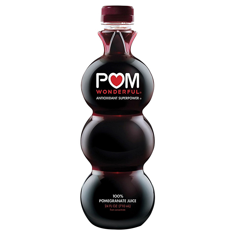 Calories in Pom Wonderful 100% Pomegranate Juice, 24 oz
