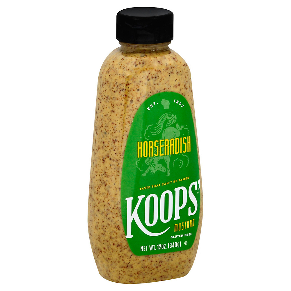 Calories in Koops Horseradish Mustard, 12 oz