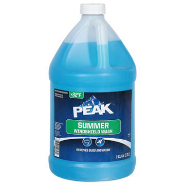 Peak Summer Windshield Wash, 1 gal