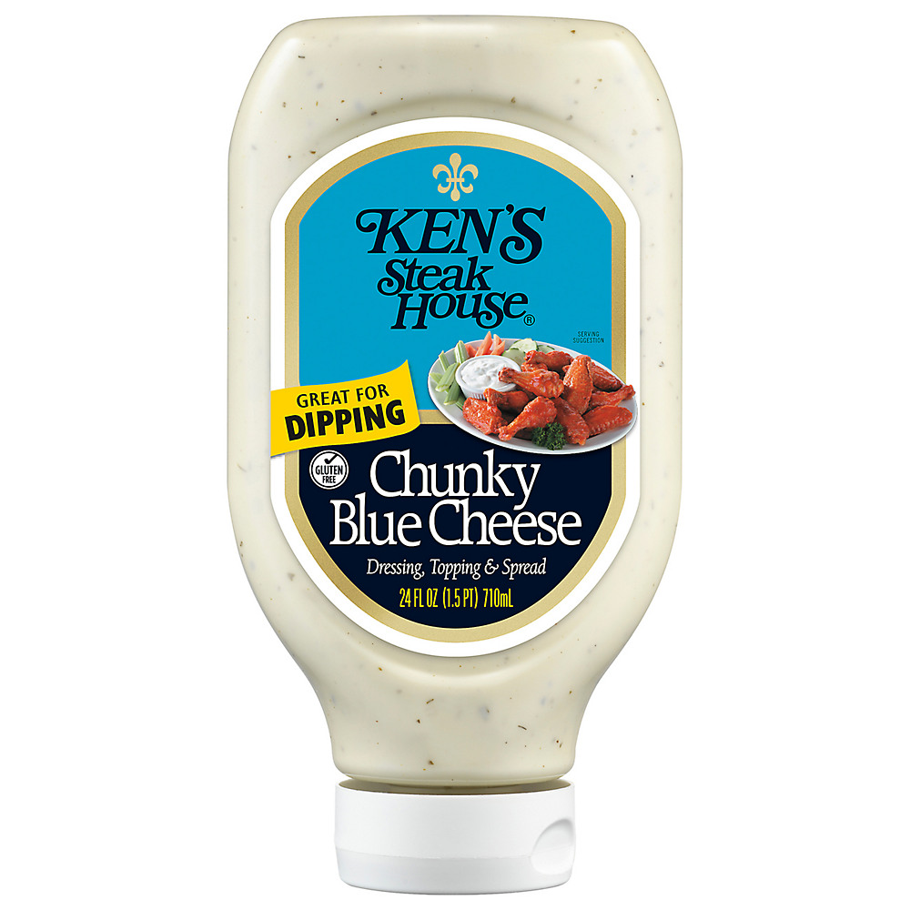 Calories in Ken's Steak House Chunky Blue Cheese Dressing, 24 oz