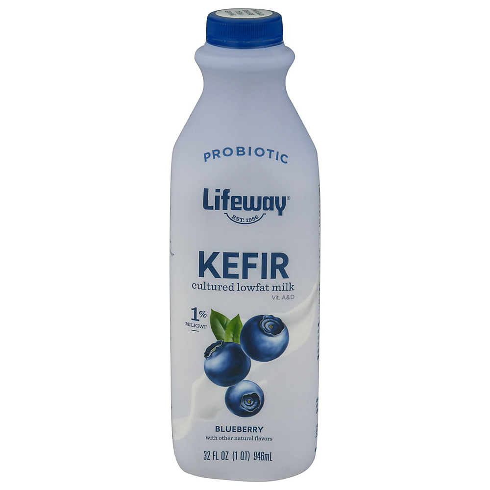 Calories in Lifeway Low-Fat Blueberry Kefir Milk Smoothie, 32 oz
