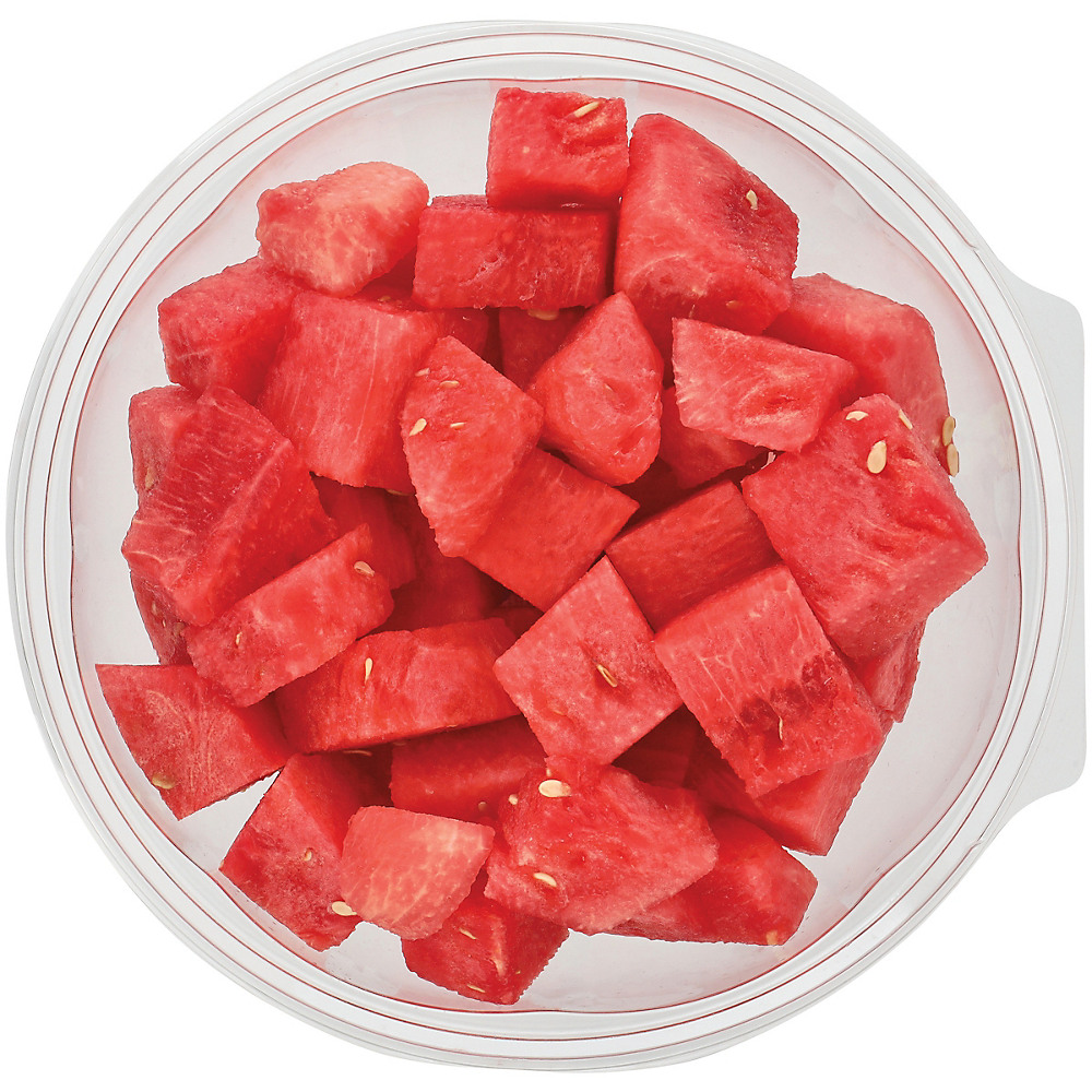 Calories in H-E-B Seedless Watermelon Chunks, 49 oz