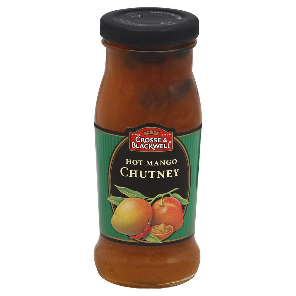 Calories in Crosse & Blackwell Hot Mango Chutney, 9 oz