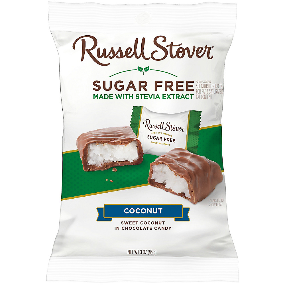Calories in Russell Stover Sugar Free Coconut Candy, 3 oz
