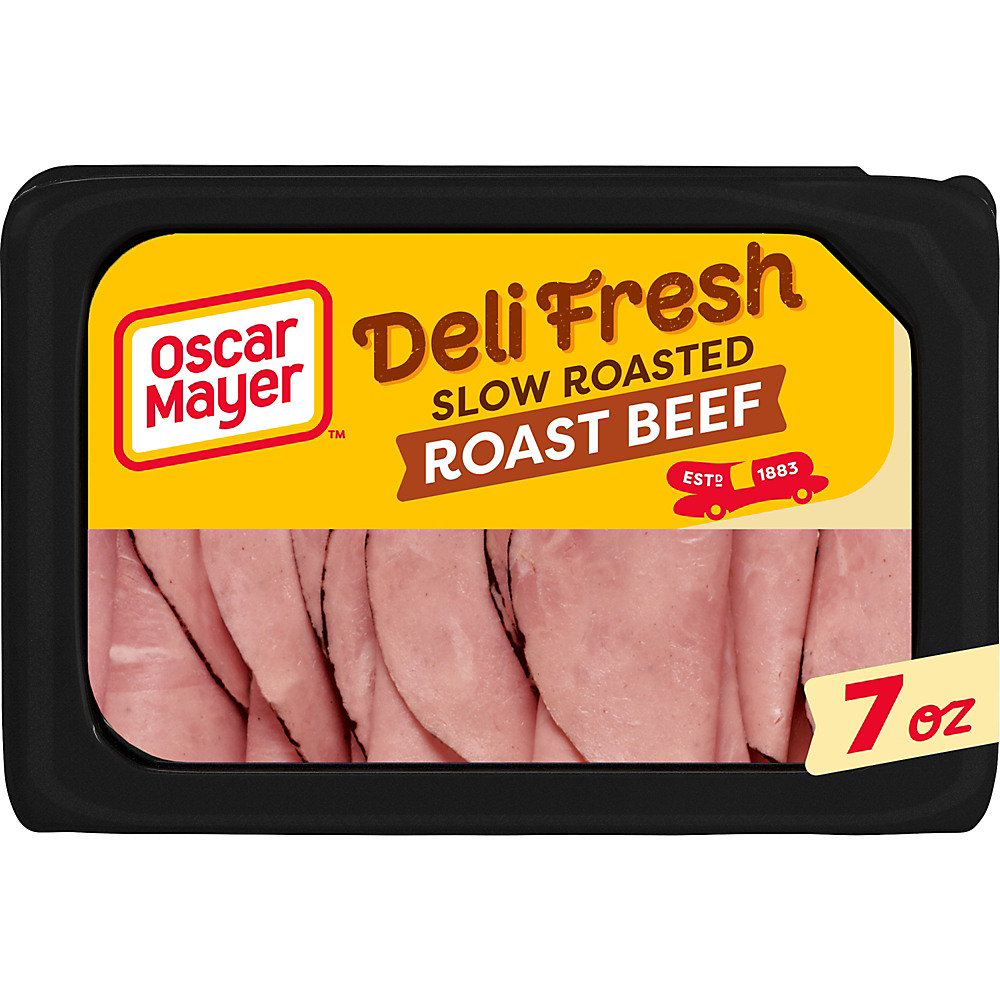 Calories in Oscar Mayer Deli Fresh Slow Roasted Roast Beef, 7 oz