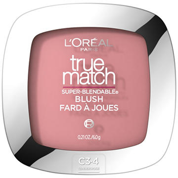 L'Oréal Paris True Match Super-Blendable Blush, Soft Powder Texture Tender Rose, 0.21 oz