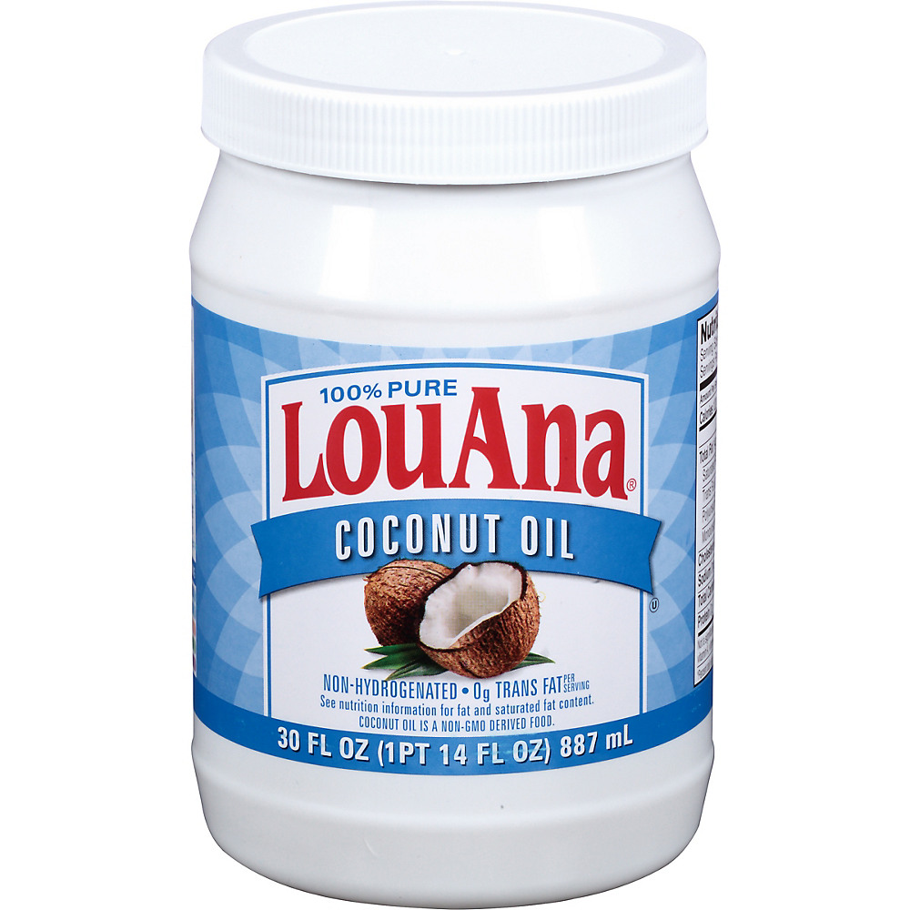 Calories in LouAna Coconut Oil, 30 oz