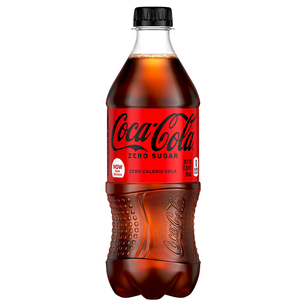 Calories in Coca-Cola Zero Sugar Coke, 20 oz