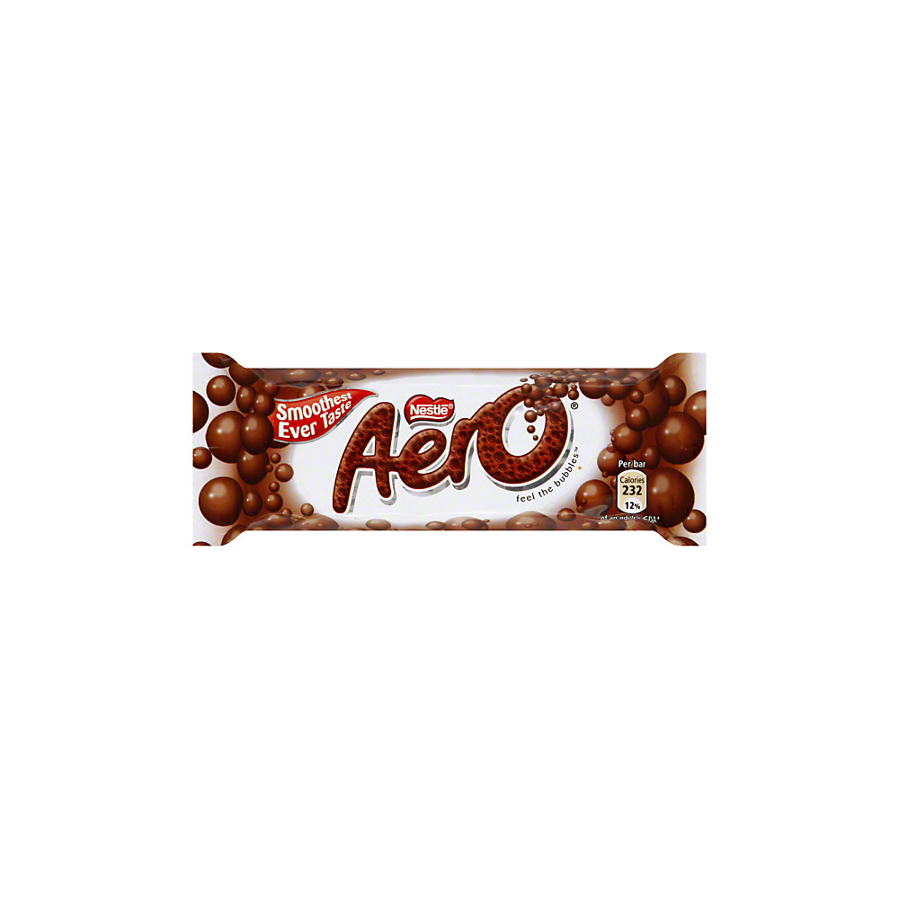 Calories in Nestle Aero Milk Chocolate Bar, 1.3 oz