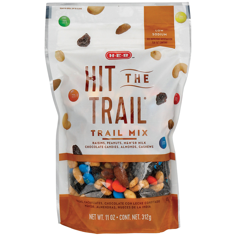 Calories in H-E-B Hit The Trail Mix, 11 oz