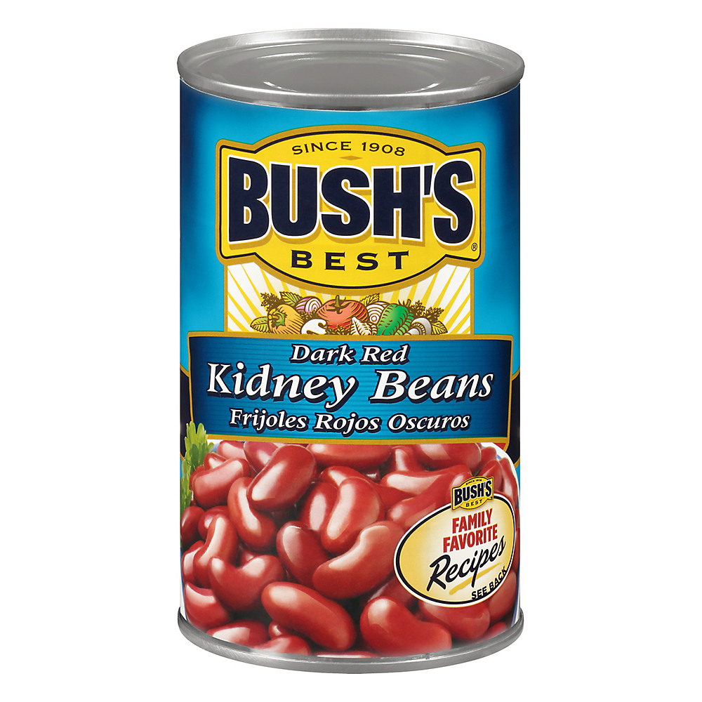 Calories in Bush's Best Dark Red Kidney Beans, 27 oz