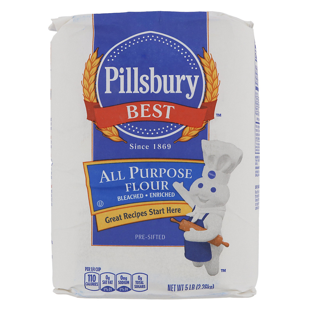 Calories in Pillsbury Best All Purpose Bleached Enriched Flour, 5 lb