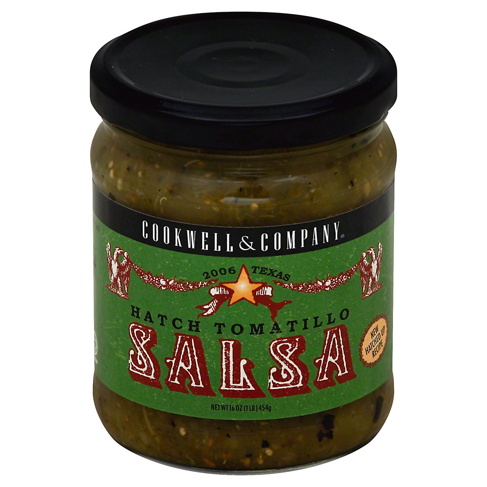 Calories in Cookwell & Company Hatch Tomatillo Salsa, 16 oz
