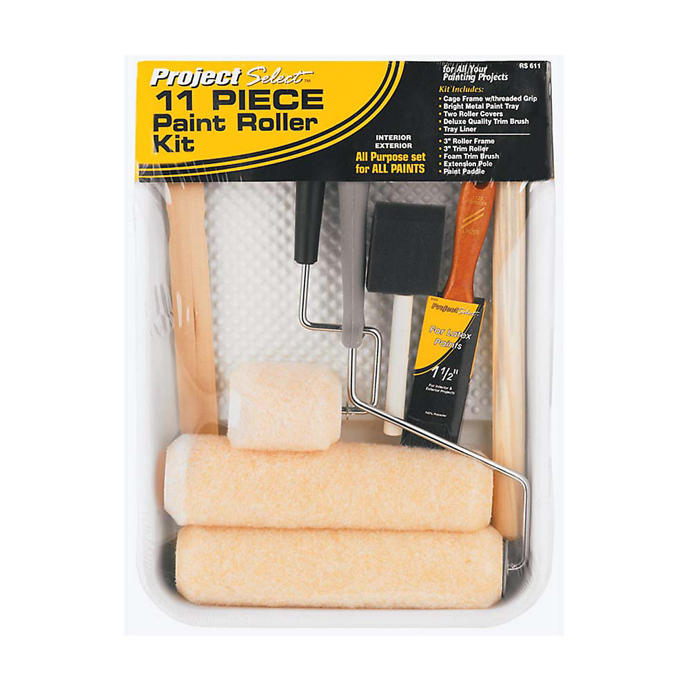 Small Paint Roller and Tray Kit, Home Improvement Supplies (11