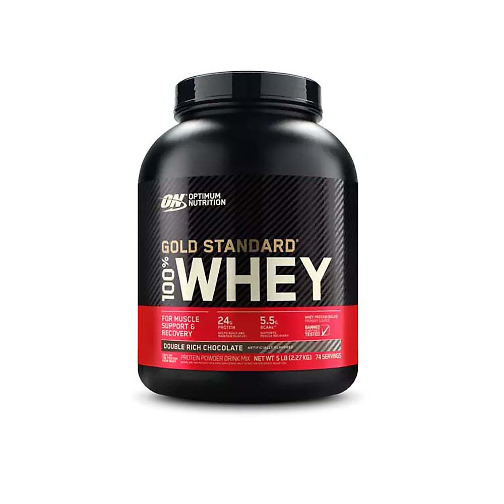 Calories in ON Gold Standard Double Rich Chocolate 100% Whey Protein Isolates, 5 lb