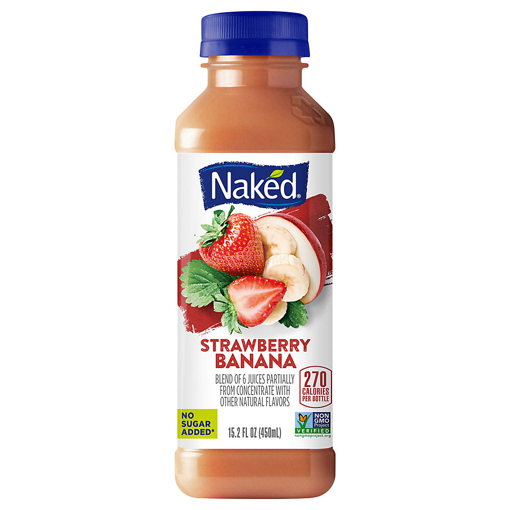 Calories in Naked Juice Strawberry Banana Smoothie, 15.2 oz