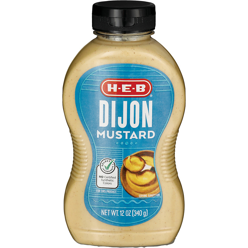Calories in H-E-B Select Ingredients Dijon Mustard, 12 oz
