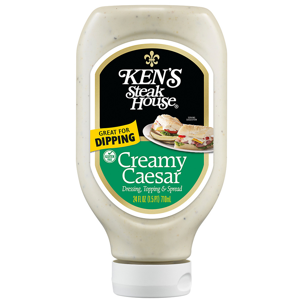 Calories in Ken's Steak House Creamy Caesar Dressing, 24 oz