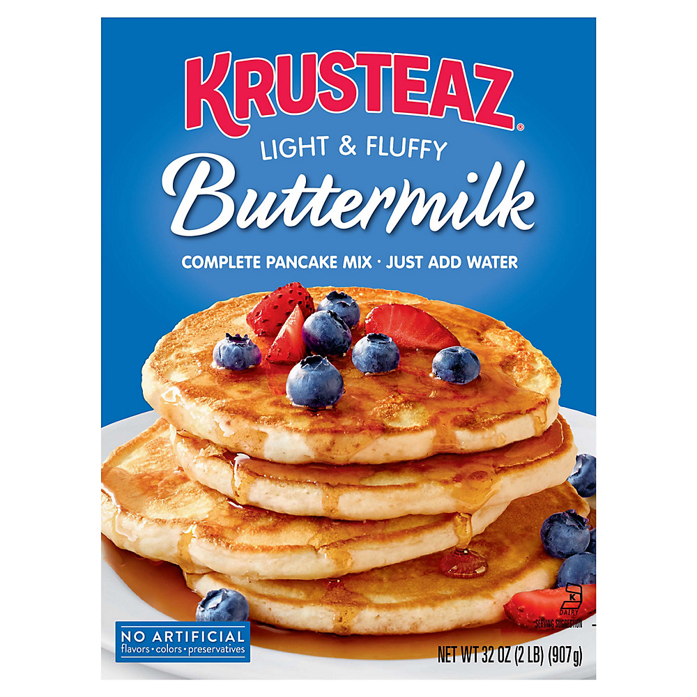 Calories in Krusteaz Buttermilk Complete Pancake Mix, 32 oz