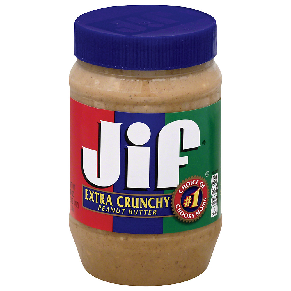 Calories in Jif Extra Crunchy Peanut Butter, 40 oz