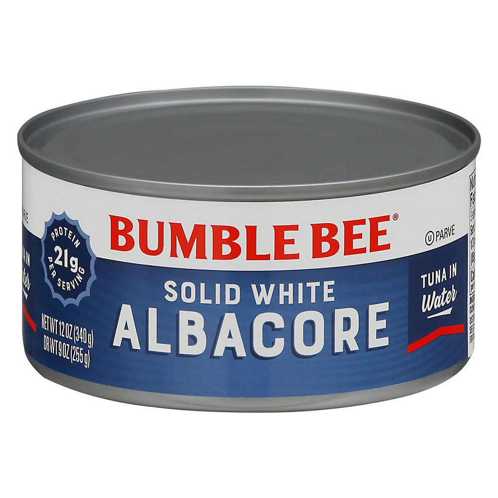 Calories in Bumble Bee Premium Solid White Albacore Tuna in Water, 12 oz