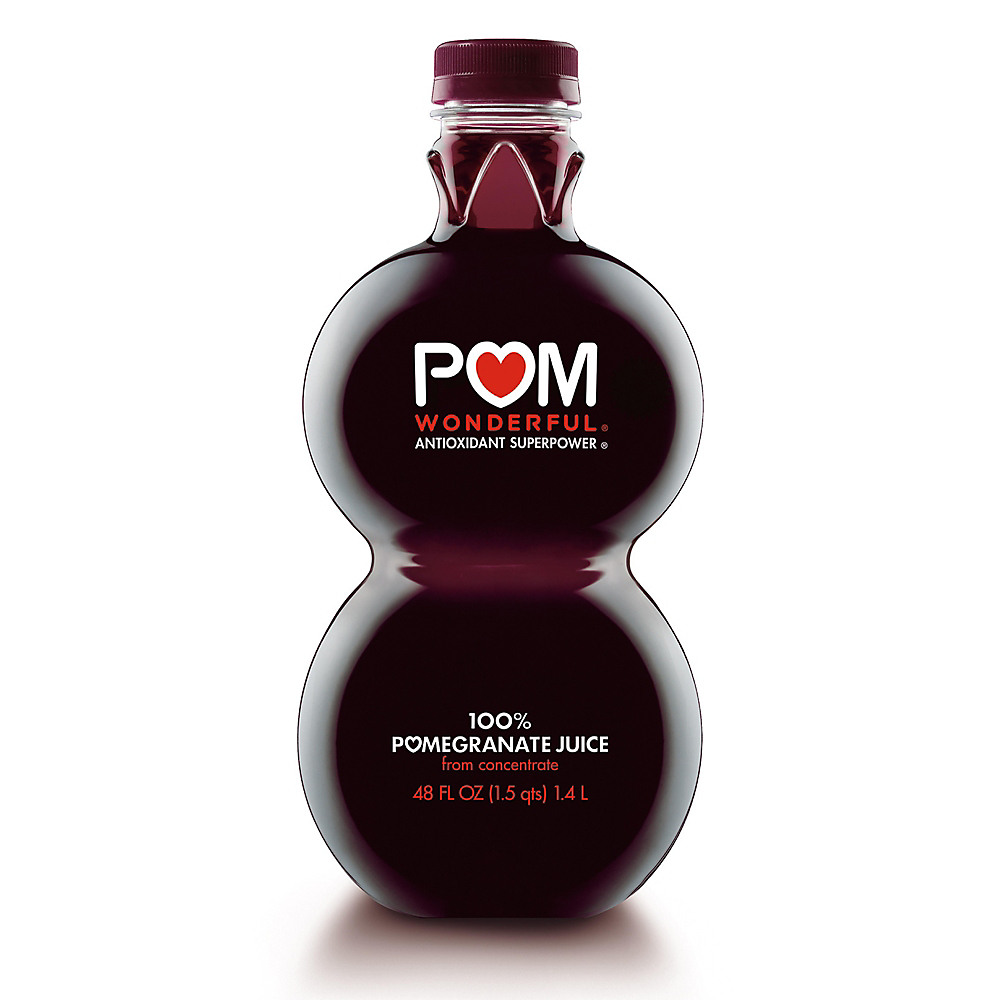 Calories in Pom Wonderful 100% Pomegranate Juice, 48 oz