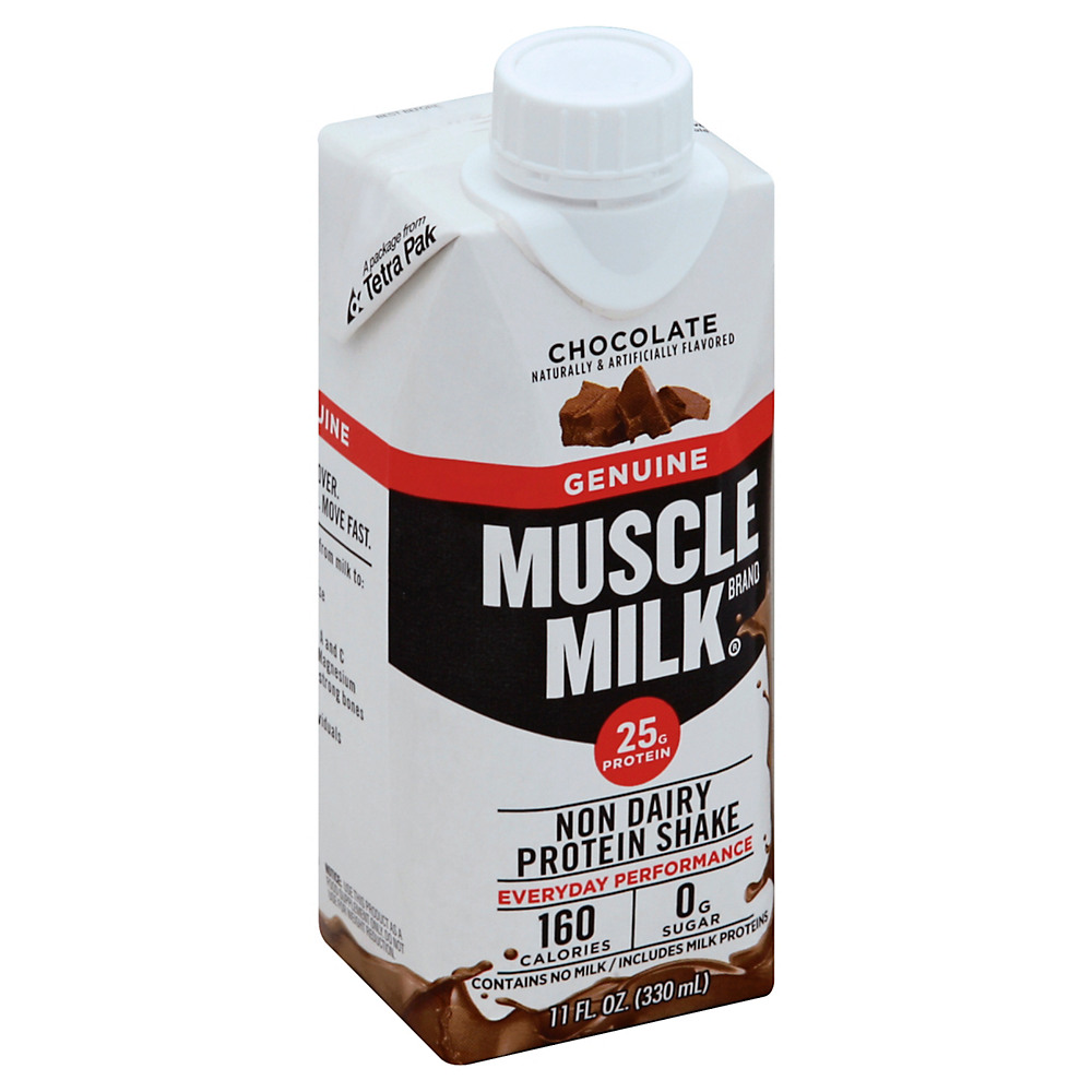Calories in Muscle Milk Chocolate  Protein Nutrition Shake, 11 OZ