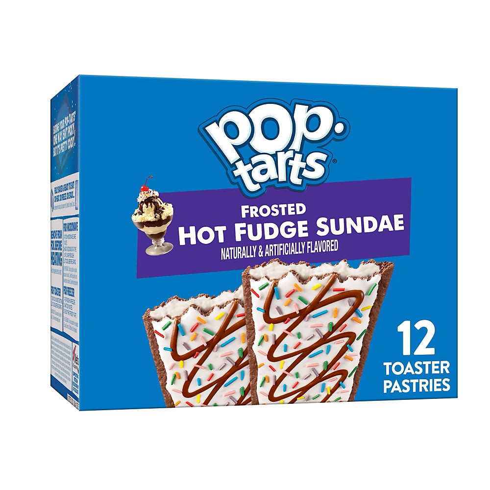 Calories in Pop-Tarts Frosted Hot Fudge Sundae Toaster Pastries, 12 ct