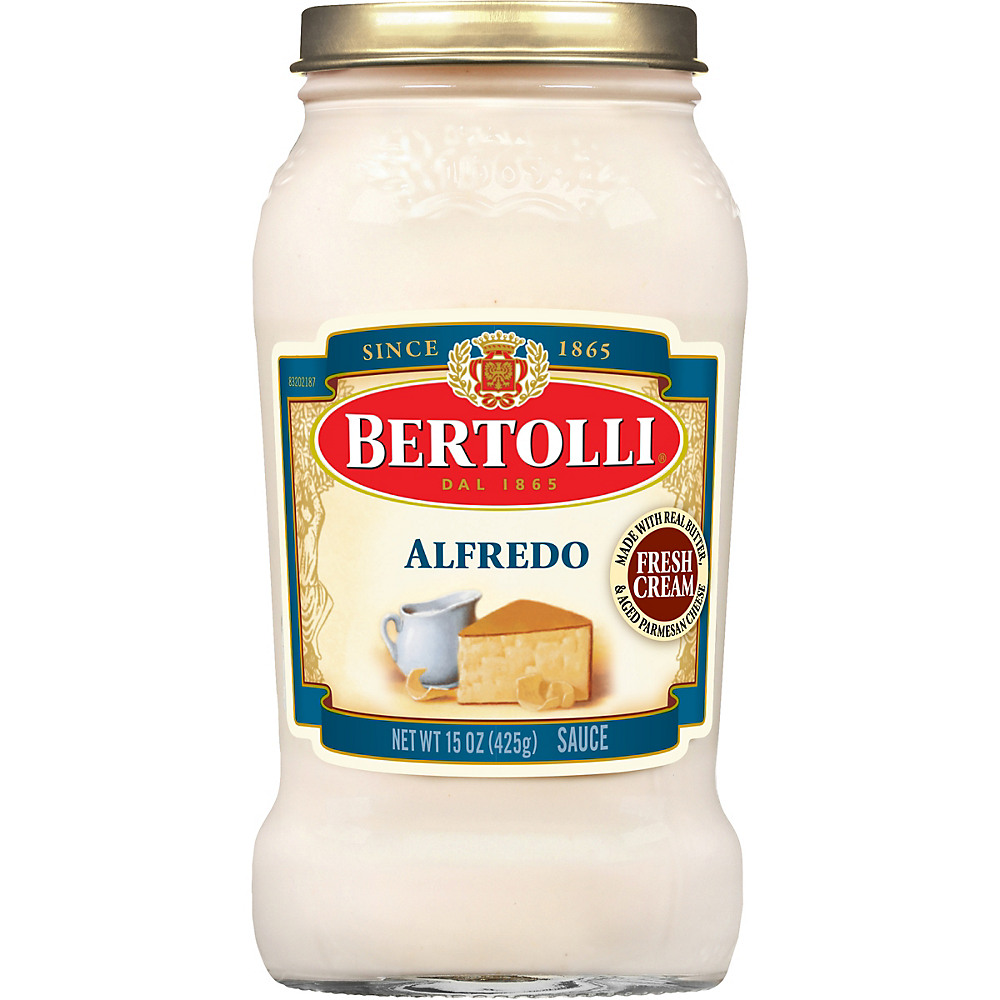 Calories in Bertolli Alfredo Sauce with Aged Parmesan Cheese, 15 oz