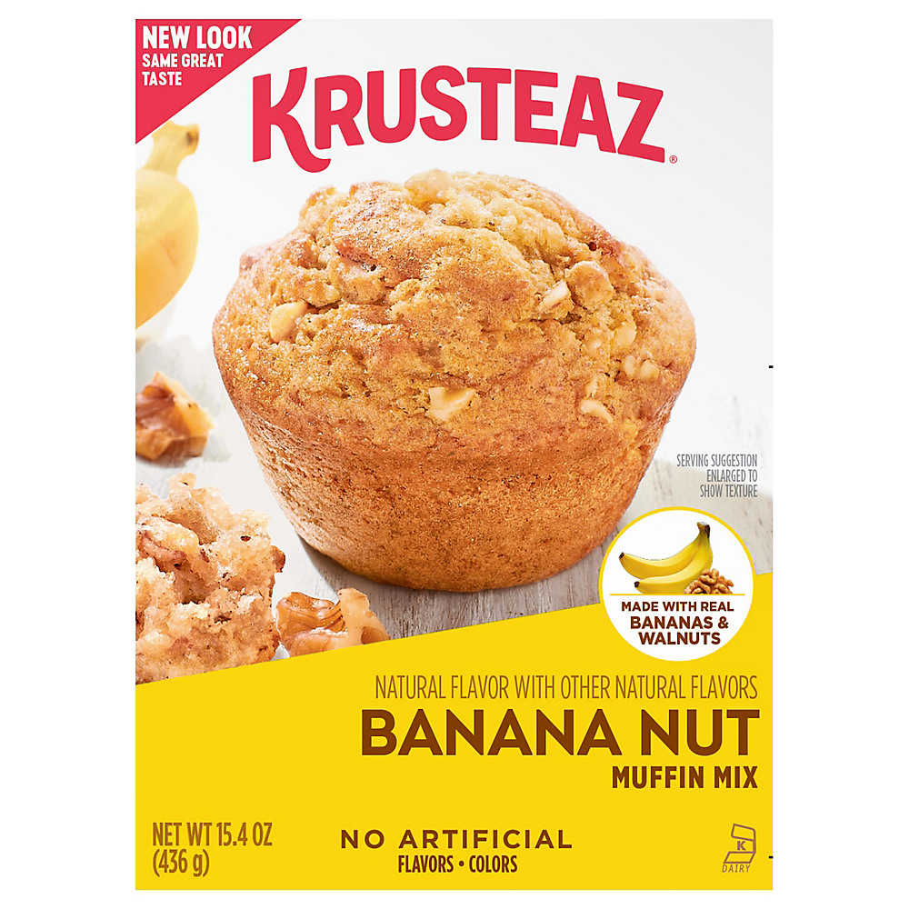 Calories in Krusteaz Banana Nut Muffin Mix, 15.4 oz