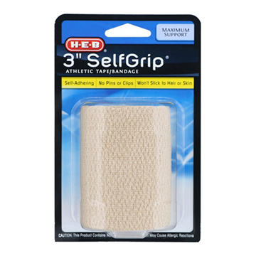H-E-B 3 Inch SelfGrip Athletic Tape/Bandage, 3 in