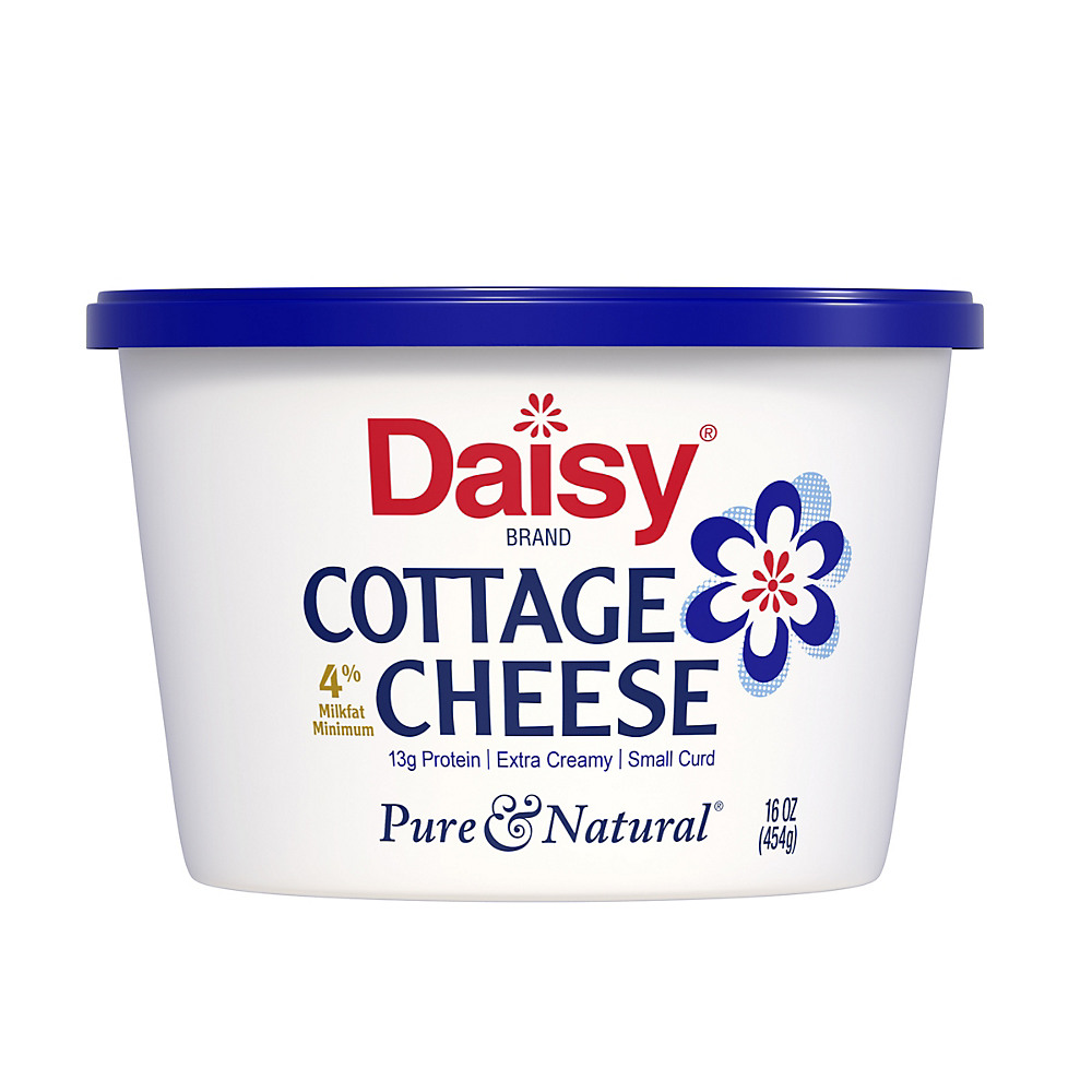 Calories in Daisy Small Curd 4% Milkfat Minimum Cottage Cheese, 16 oz