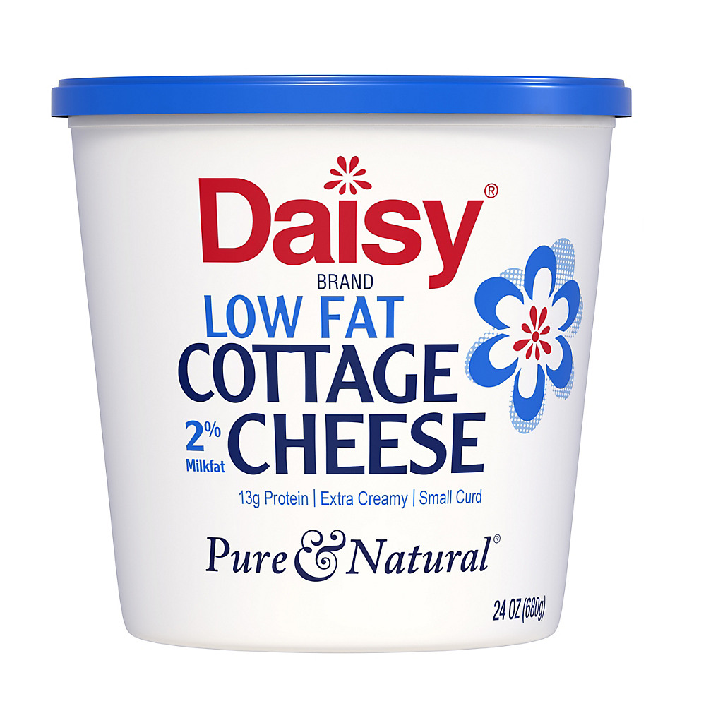 Calories in Daisy Small Curd 2% Milkfat Low Fat Cottage Cheese, 24 oz